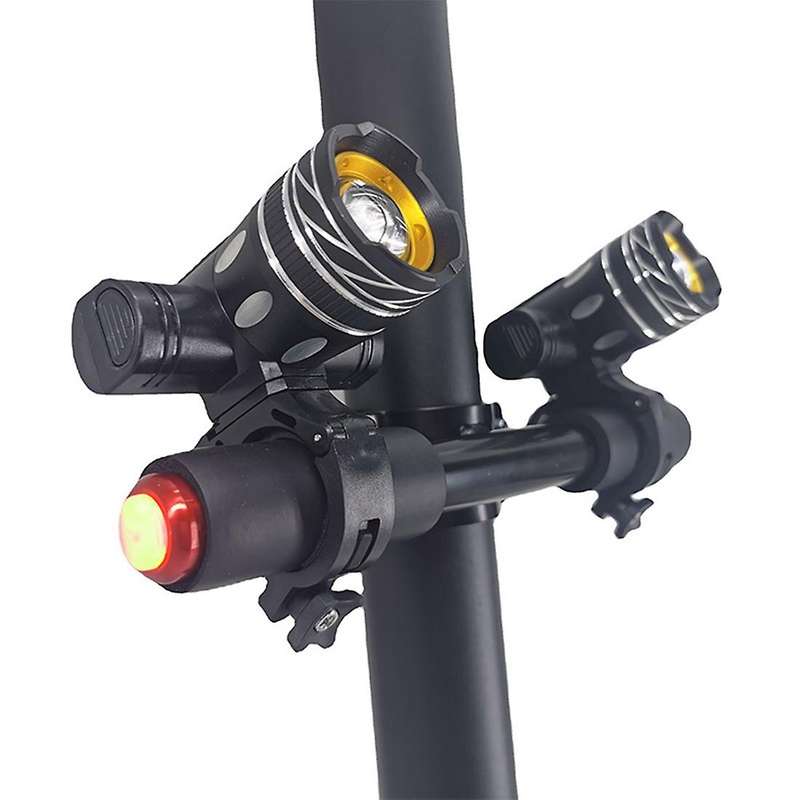 LED Headlight for M365/1S/PRO/ Electric Scooter Zoomable 1200MAh Battery USB Rechargeable 150LM LED