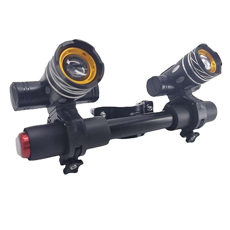 LED Headlight for M365/1S/PRO/ Electric Scooter Zoomable 1200MAh Battery USB Rechargeable 150LM LED