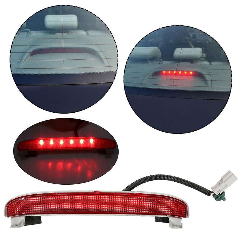 LED High Level Third 3Rd Brake Light High Mount Stop Light Rear Tail Signal Lamp for EX Coupe 2006-2