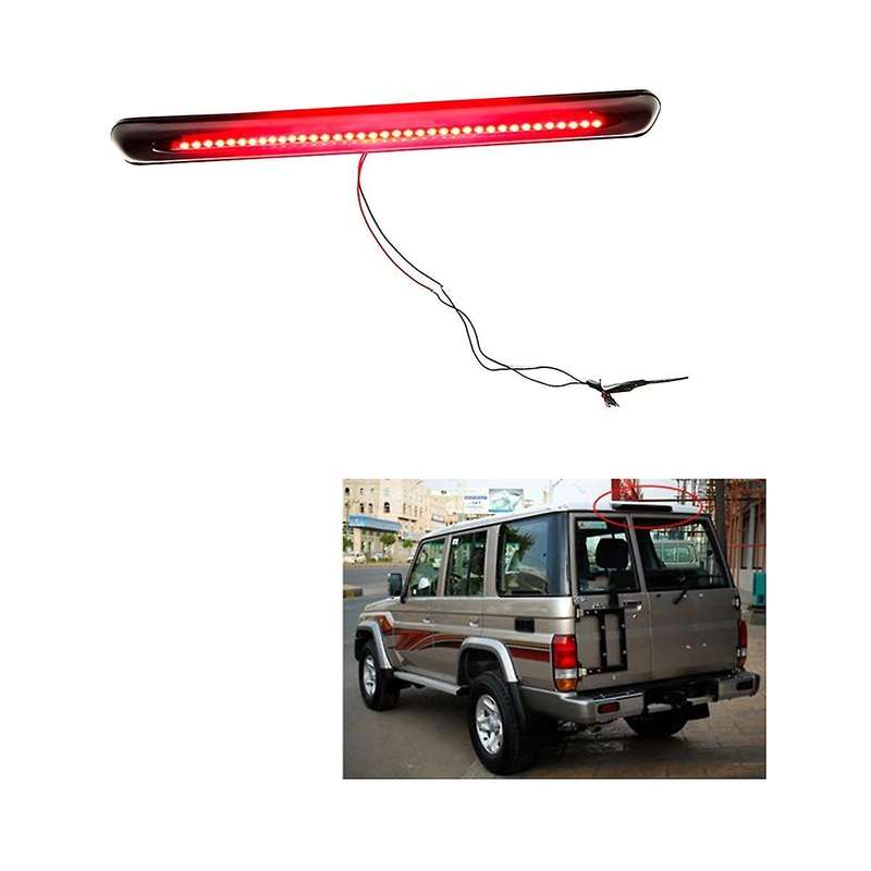 LED High Mount Rear Third Roof Hatch Brake Light Red Stop Signal Lamp for Land Cruiser LC70 LC71 LC