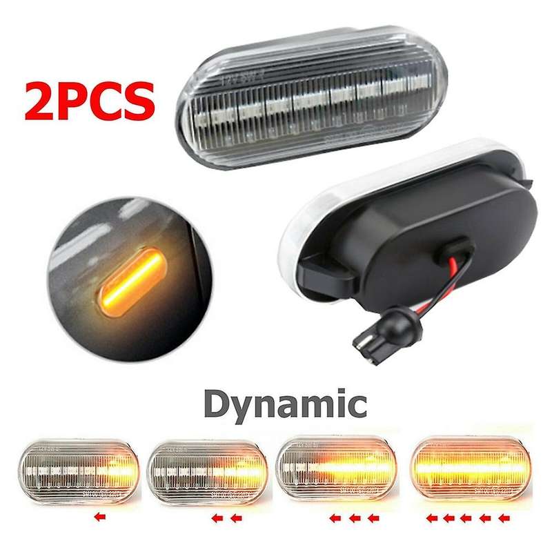 LED Indicators Lights Side Marker Turn Signal Lamps Repeaters for T5 T5.1