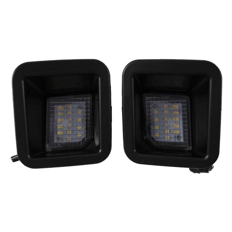 LED License Plate Light for 2017-2020 F250 F350 F450 Pickup BRIGHT WHITE LED License Plate Lights
