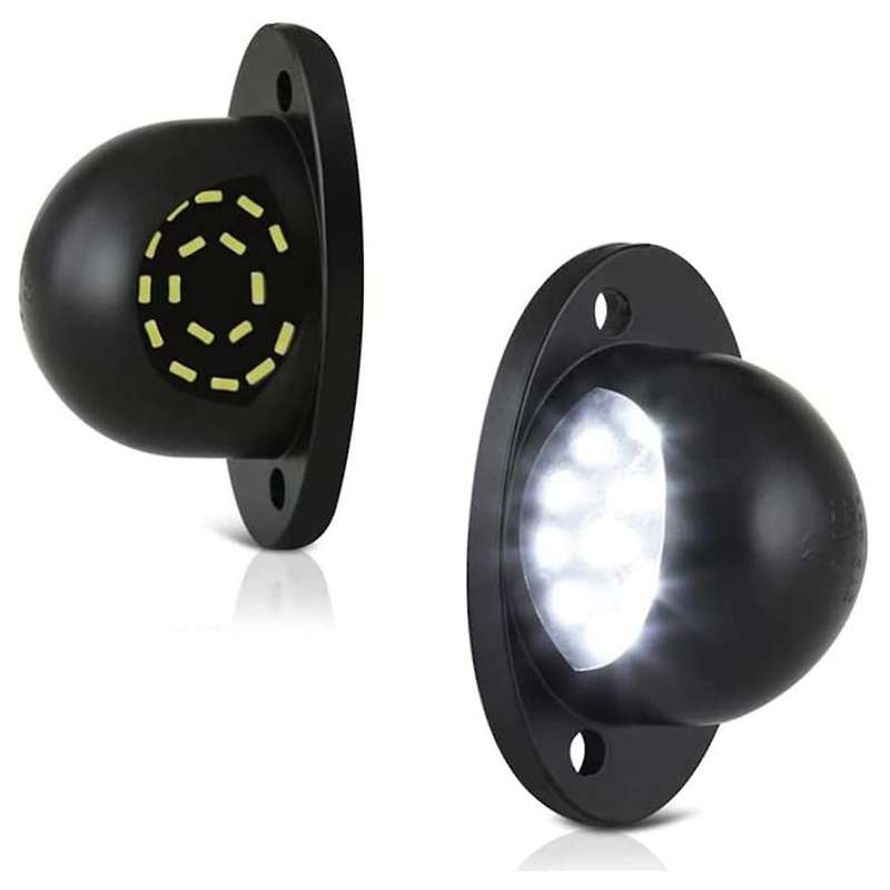 Led License Plate Light Assembly Replacement for 1994-2001 Ram 1500 2500 3500 Truck