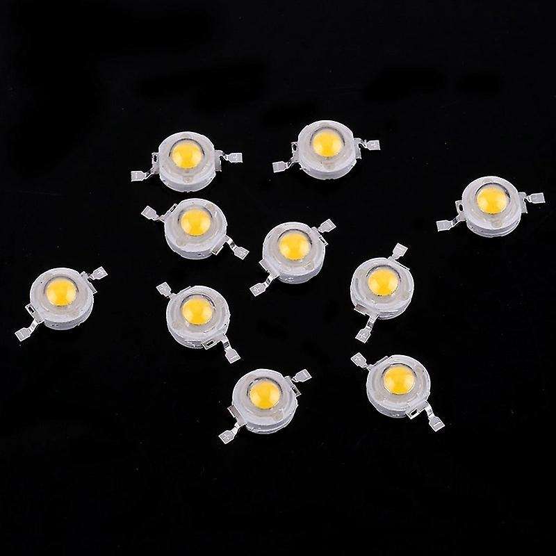 Led Light 120pcs 1 W Led White Lamp Beads 6000k Light Emitter Components Diode Lamp Beads Diy Light