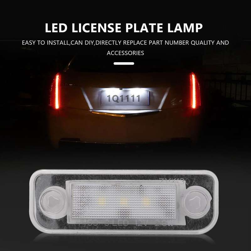 Led License Plate Light Lamp Error Free for W203 5d W211 R171 W219