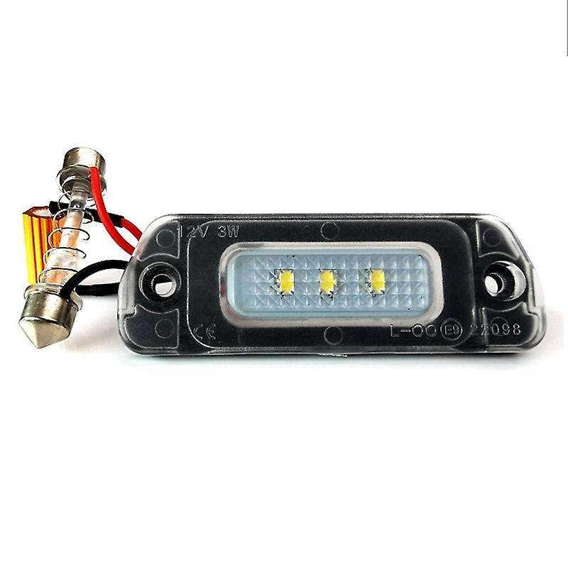 LED License Plate Light Housing SET for W164 W251