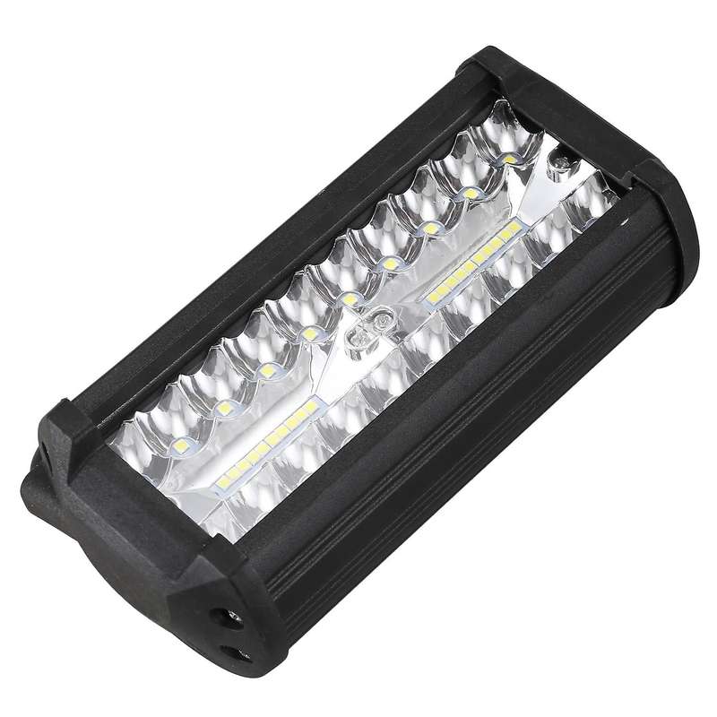 Led Light Bar 7 Inch 240W 24,000Lm Off Road Lights Pods Spot Flood Combo Triple Row Driving Fog Ligh