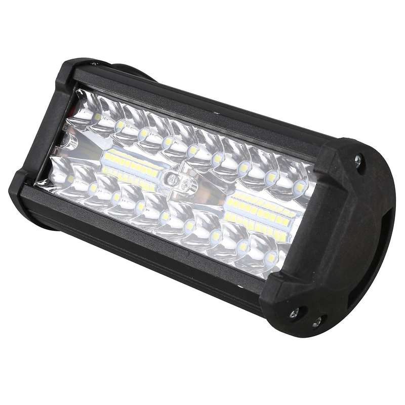 Led Light Bar 7 Inch 240W 24,000Lm Off Road Lights Pods Spot Flood Combo Triple Row Driving Fog Ligh