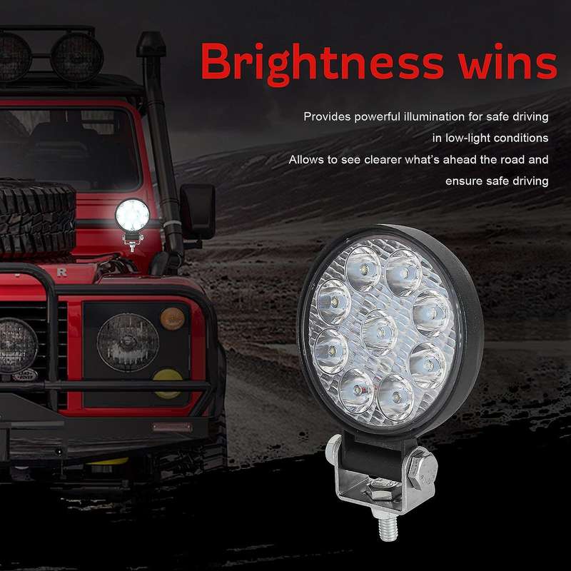 LED Light 3 Inch 160W Work Light Offroad Light Led Fog Light Truck Light Driving Light Boat Lighting