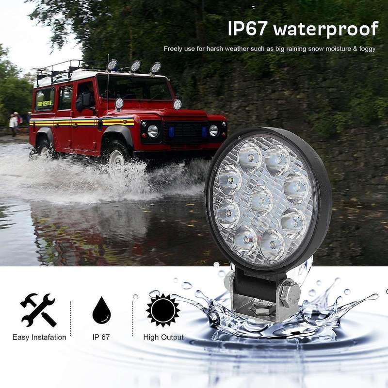 LED Light 3 Inch 160W Work Light Offroad Light Led Fog Light Truck Light Driving Light Boat Lighting