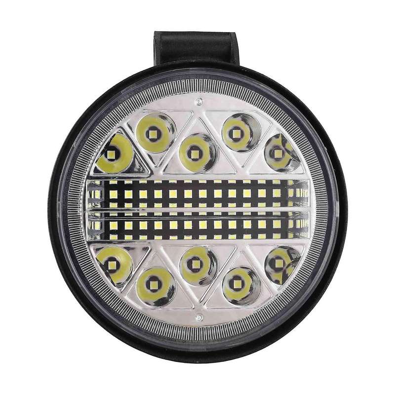 Led Light Bar,Waterproof 4 inch 102W 6000K Round Floodlight and Spotlight Pod Off Road Fog Driving R