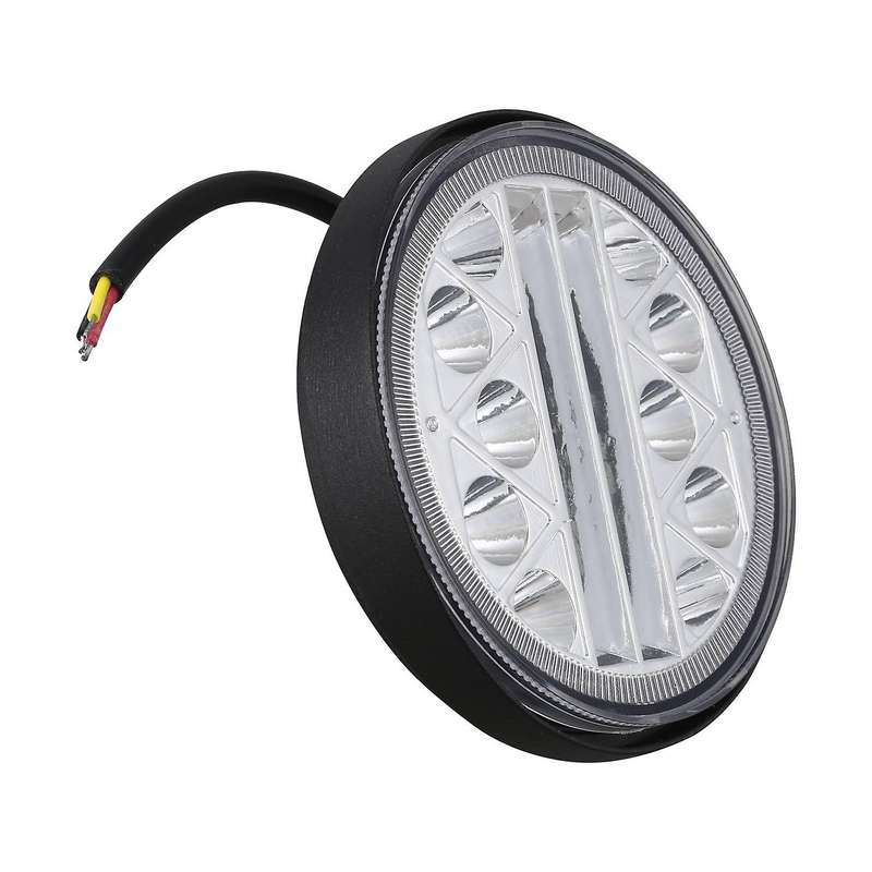 Led Light Bar,Waterproof 4 inch 102W 6000K Round Floodlight and Spotlight Pod Off Road Fog Driving R
