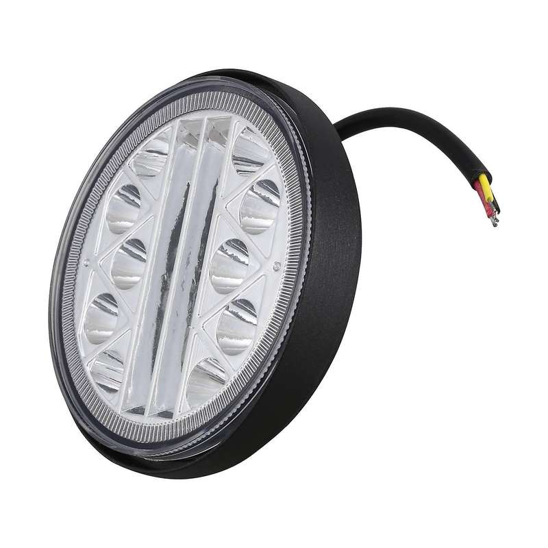 Led Light Bar,Waterproof 4 inch 102W 6000K Round Floodlight and Spotlight Pod Off Road Fog Driving R