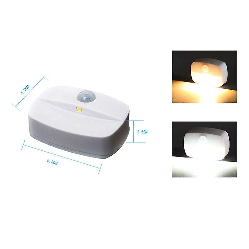 LED Light Night Lamp Under Cabinet Closet Wardrobe Bedroom Kitchen Stairs Lighting LED Puck Lights
