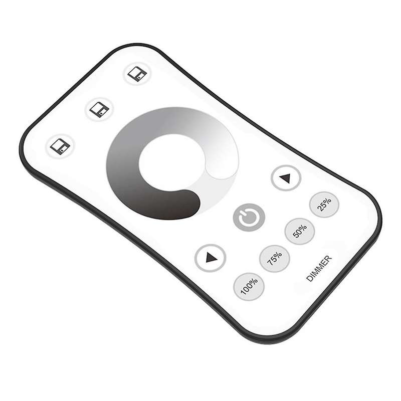 LED Light Strip Intelligent Dimming Monochrome Controller 2.4G Stepless Dimming Panel Remote Control