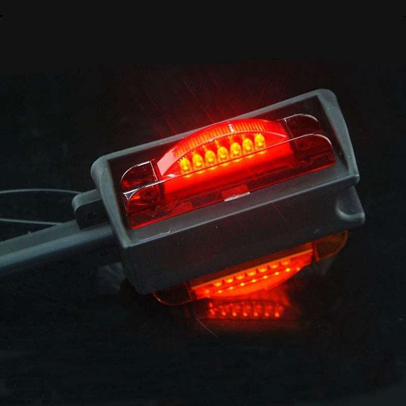 LED Marker Trailer Lights Set - Dual Face LED Clearance Lights for Truck Red and 7