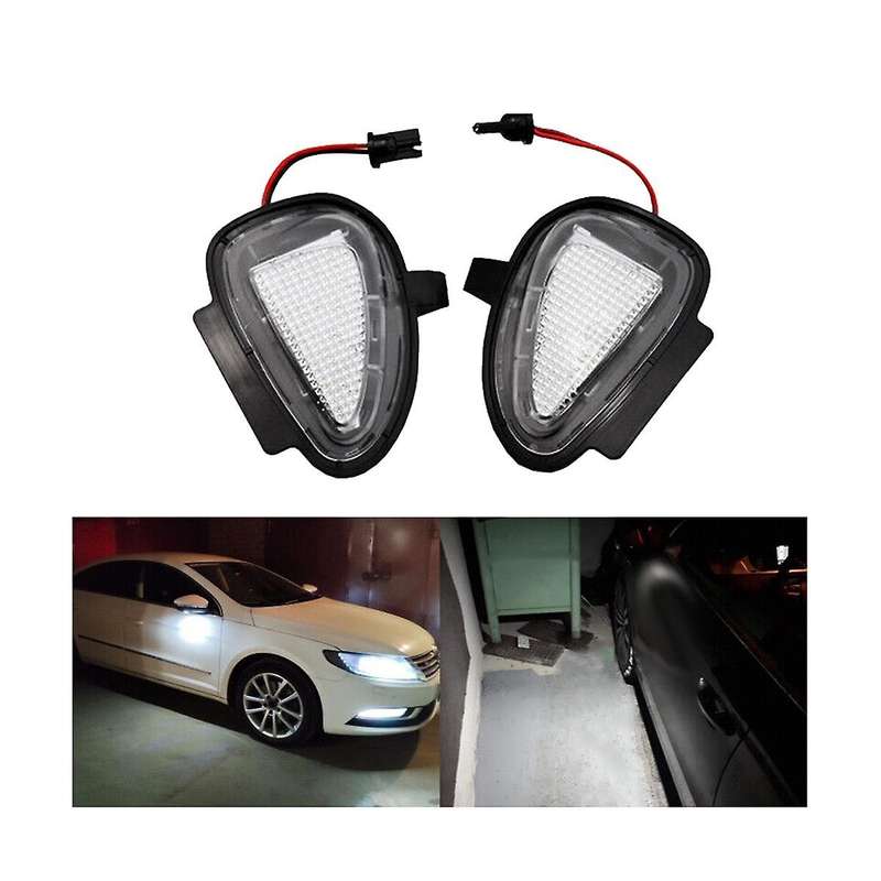 Led Mirror Light Ground Light Rearview Mirror Light Welcome Light Car Accessories for Golf 6 Mk6