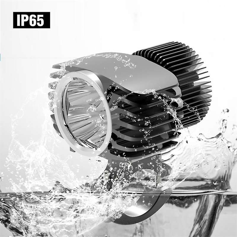 LED Motorcycle Headlight Spotlight 18W 2700Lm Super Bright White Fog DRL Head Light Lamp Hunting Dri