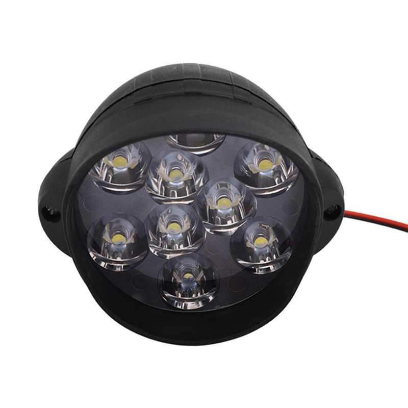 LED Motorcycle Headlight 3600LM Motorbike Spotlight 12V 9 Bright Motor Scooter Head Light Decorative