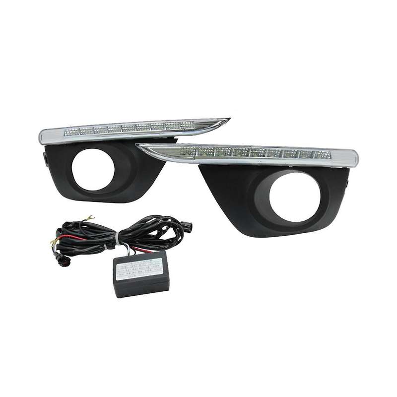 Led Monochrome Drl Fog Lamp for Koleos 2011-2012