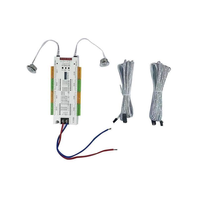 Led Motion Sensor Light Strip Stair 32 Channel Dimming Light Indoor Motion Night Light 12v/24v Flex