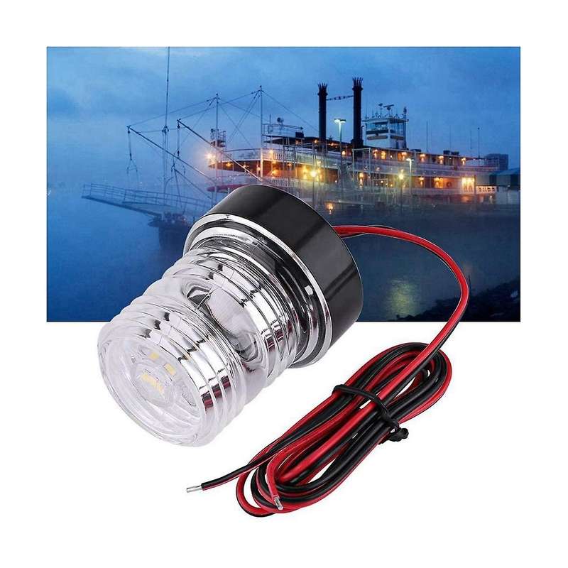 LED Navigation Light for Boat Yacht All Around 360 Waterproof Marine Anchor Lamp Boat Accessories
