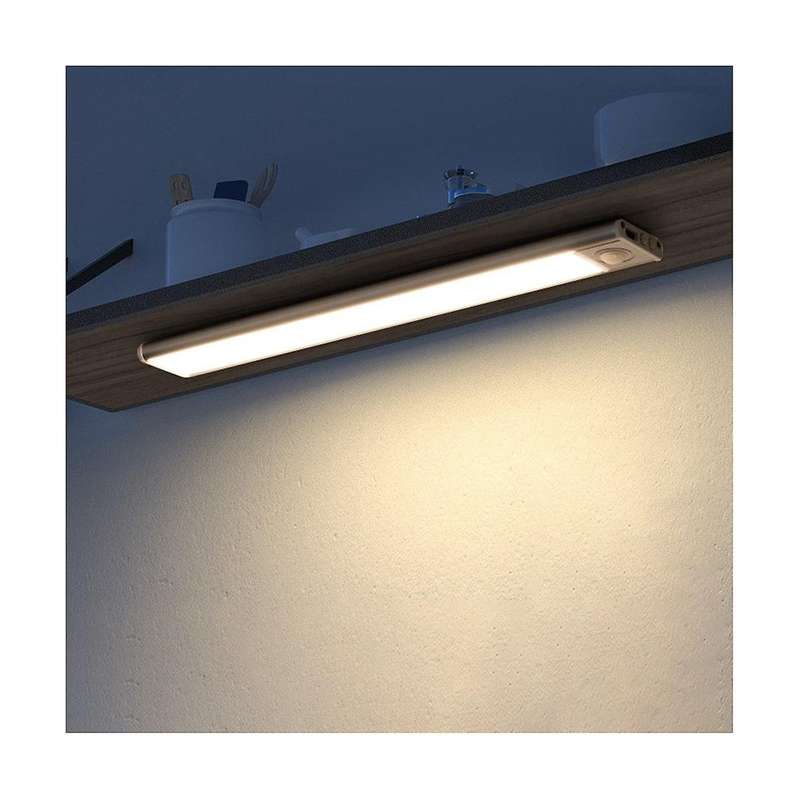 Led Night Light 20cm Motion Sensor Wireless Usb Cabinet Night Light Wardrobe Lamp for Kitchen Cabin