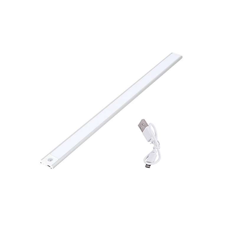 Led Night Light 20cm Motion Sensor Wireless Usb Cabinet Night Light Wardrobe Lamp for Kitchen Cabin