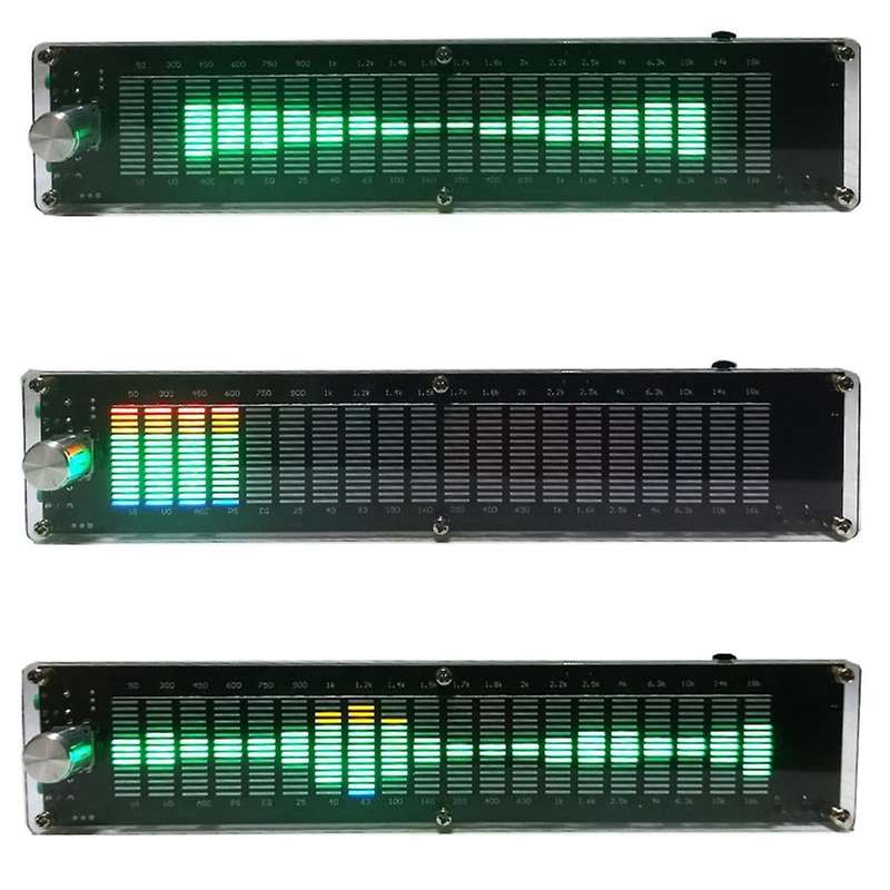 Led Music Spectrum Display Multimode Level Indicator Light Rhythm Analyzer Vu Meter Dc 12v Car Rhyth