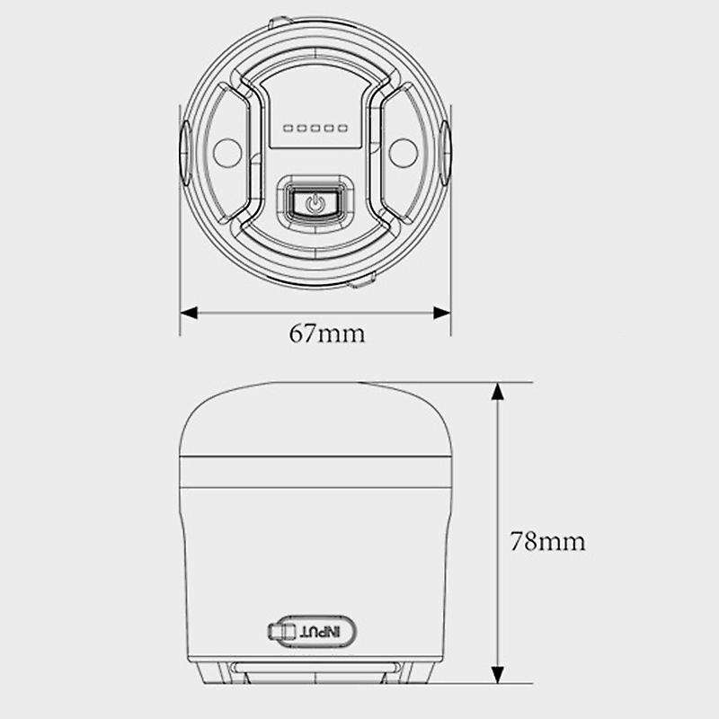 Led Outdoor Tent Camping Lamp Camping Lamp Multifunctional Rechargeable Lighting Outdoor Super Brigh