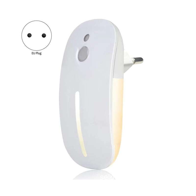 Led Night Light Motion Sensor Wireless Plug In Eu 220v Night Lamp for Hallway Pathway Eu Plug