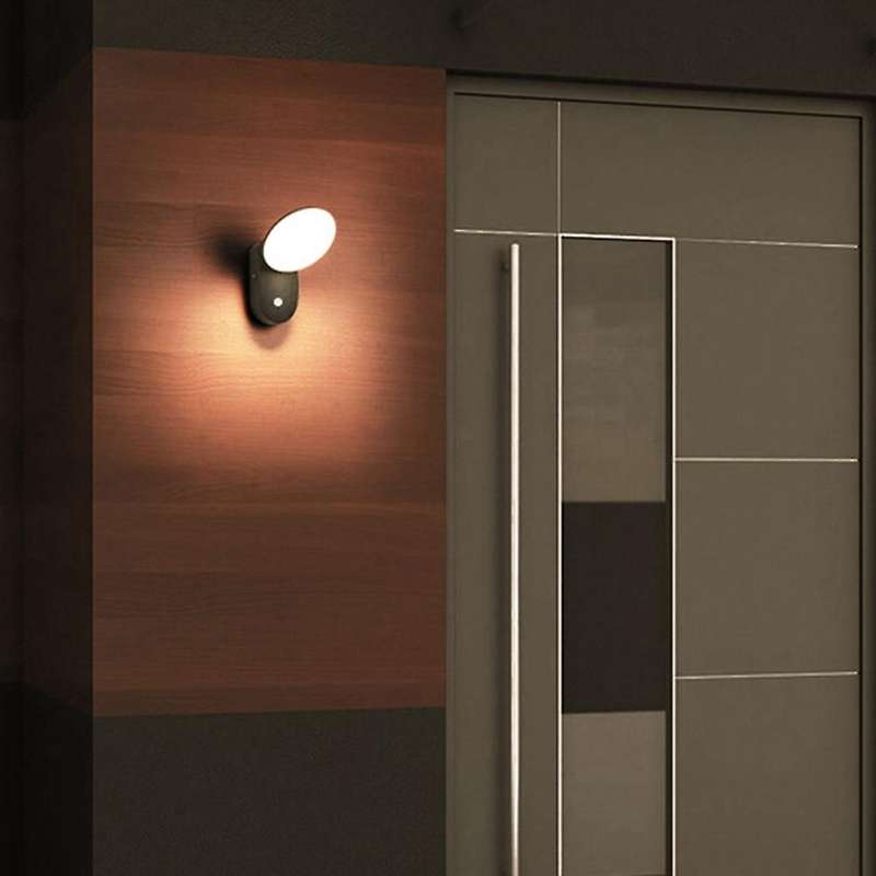 LED Outdoor Wall Lamp Waterproof Courtyard Lamp Exterior Wall Terrace Lamp Super Bright Door Sensor