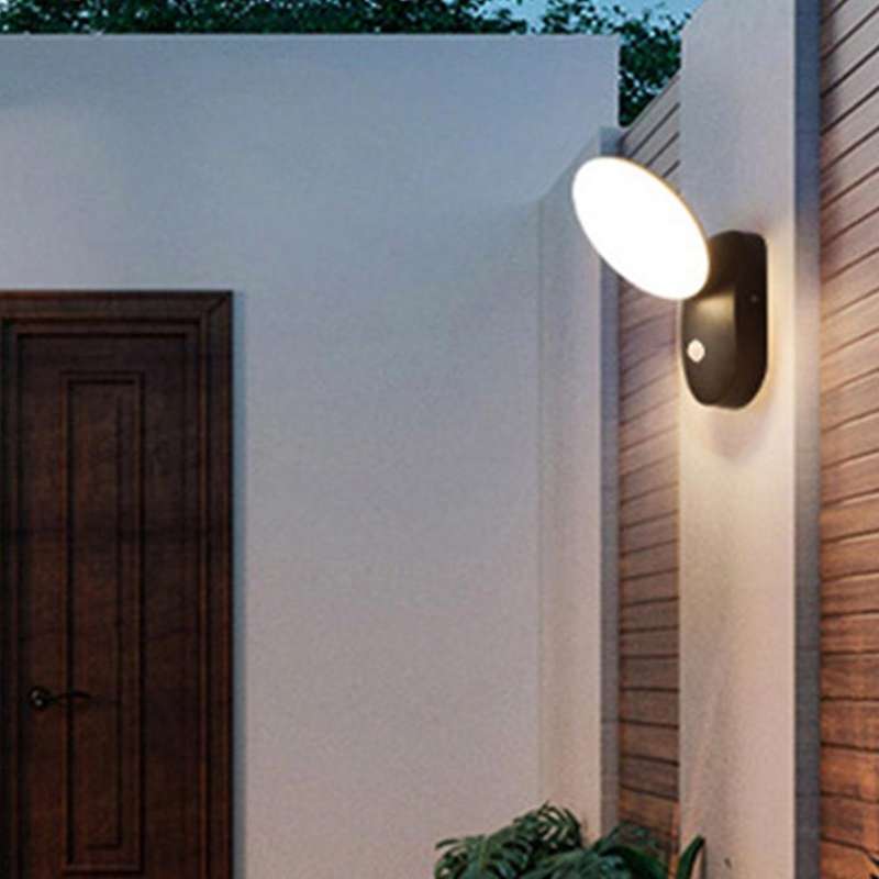 LED Outdoor Wall Lamp Waterproof Courtyard Lamp Exterior Wall Terrace Lamp Super Bright Door Sensor
