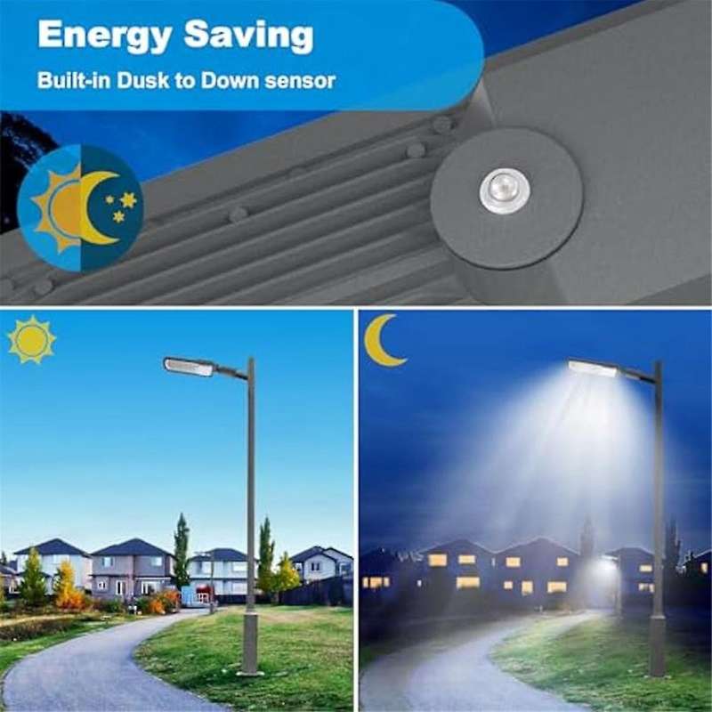 LED Parking Lot Lights,150W Dusk to Dawn Parking Lot Light,Waterproof 6500K 21000LM Outdoor Area Lig