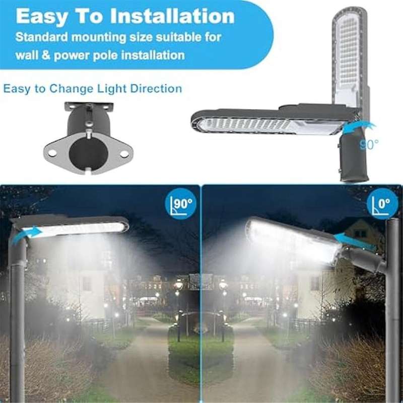 LED Parking Lot Lights,150W Dusk to Dawn Parking Lot Light,Waterproof 6500K 21000LM Outdoor Area Lig