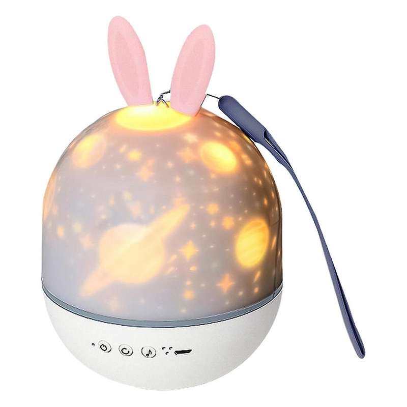 LED Projector Night Light Rechargeable Star Projector Light Romantic Charging Rotating Projection La