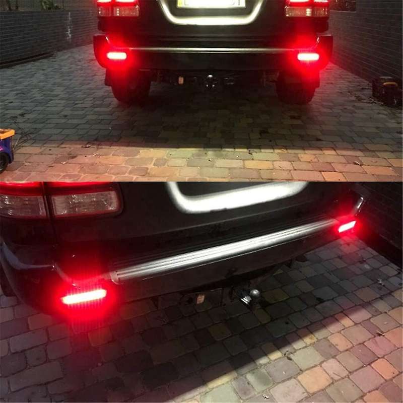 Led Rear Bumper Reflector Brake Light Compatible Toyota Land Cruiser 100