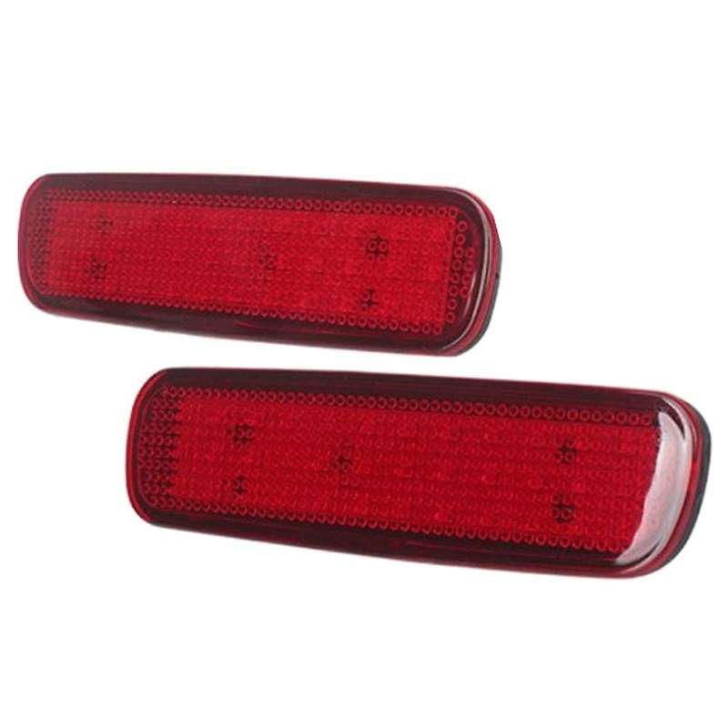 Led Rear Bumper Reflector Brake Light Compatible Toyota Land Cruiser 100