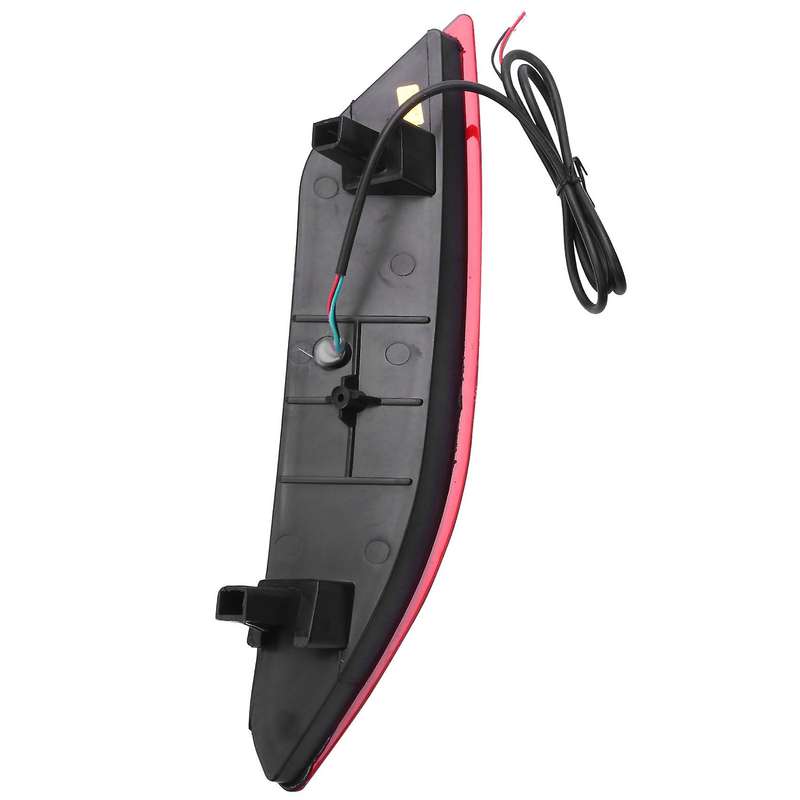 LED Rear Bumper Light Reflector Fog Lamp Brake Light Turning Signal Light for -V 2015-2018(Two Funct