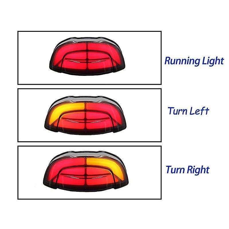 Led Rear Brake Turn Signals Light for for Honda Cb650r Cbr650r Smoke
