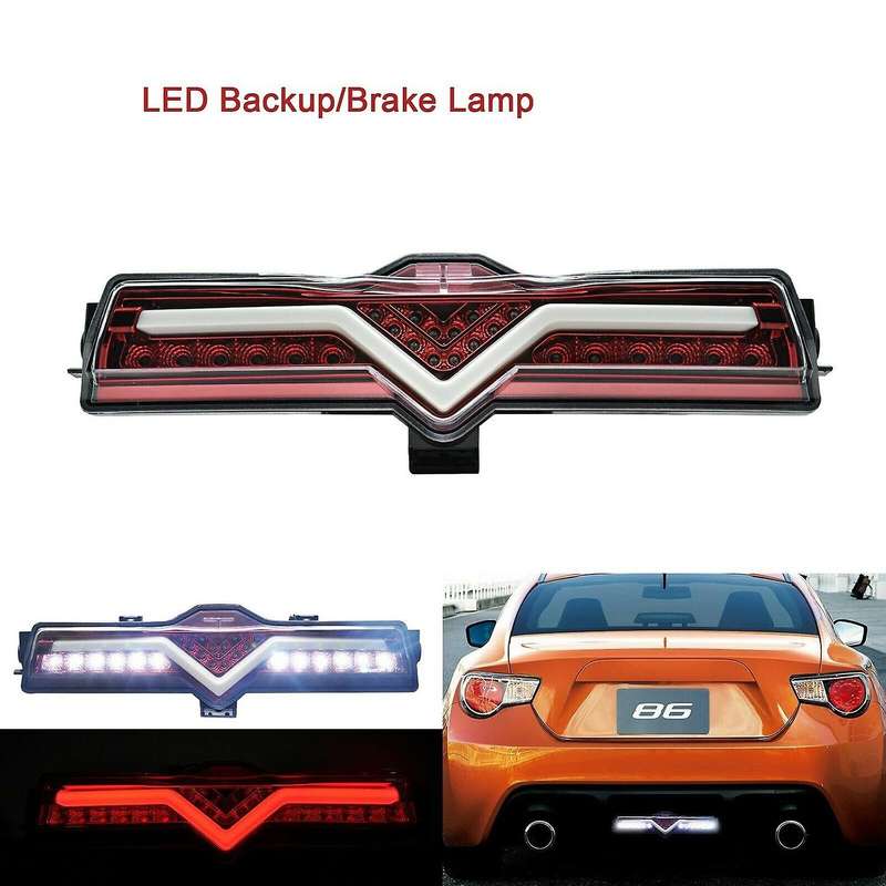 LED Rear Bumper Brake Light Rear Fog Light Assembly Reverse Lamp for BRZ FR-S GT86 2013-2018