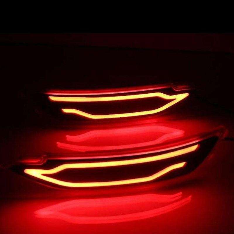 Led Rear Bumper Reflector Brake Light for All New 2016-2017+