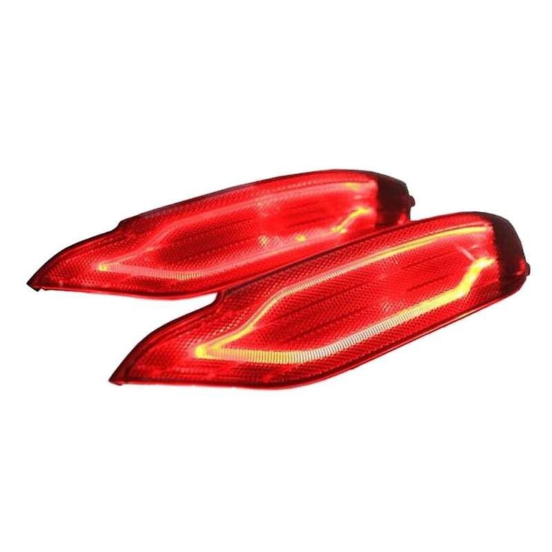Led Rear Bumper Reflector Brake Light for All New 2016-2017+