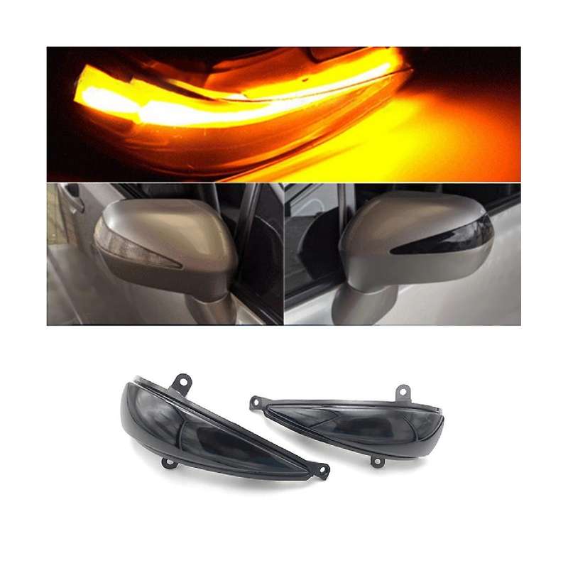 LED Side Wing Rear View Mirror Signal Indicator Light for MK8 2006-2011 34300SMGE01 Yellow Lights