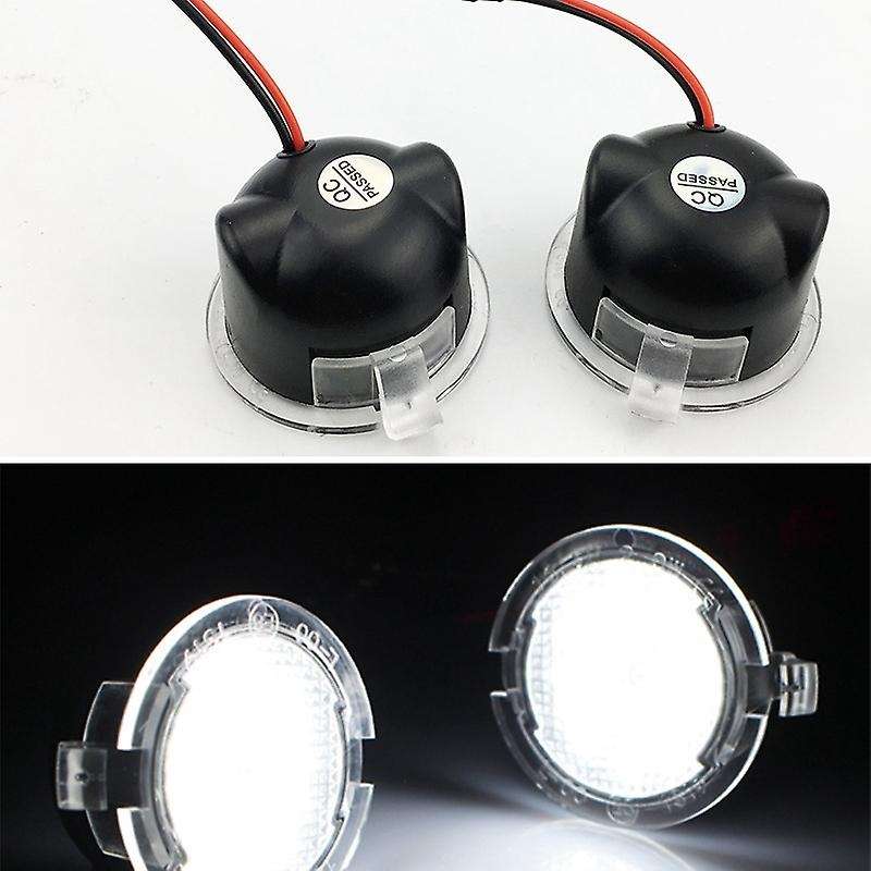 Led Side Mirror Puddle Lights Lamps for Edge Mondeo 5 Taurus E X Flex Explorer Expedition