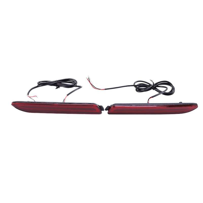 Led Reflector Bright Red Lens Brake Lights Compatible Toyota Camry 2006-2014