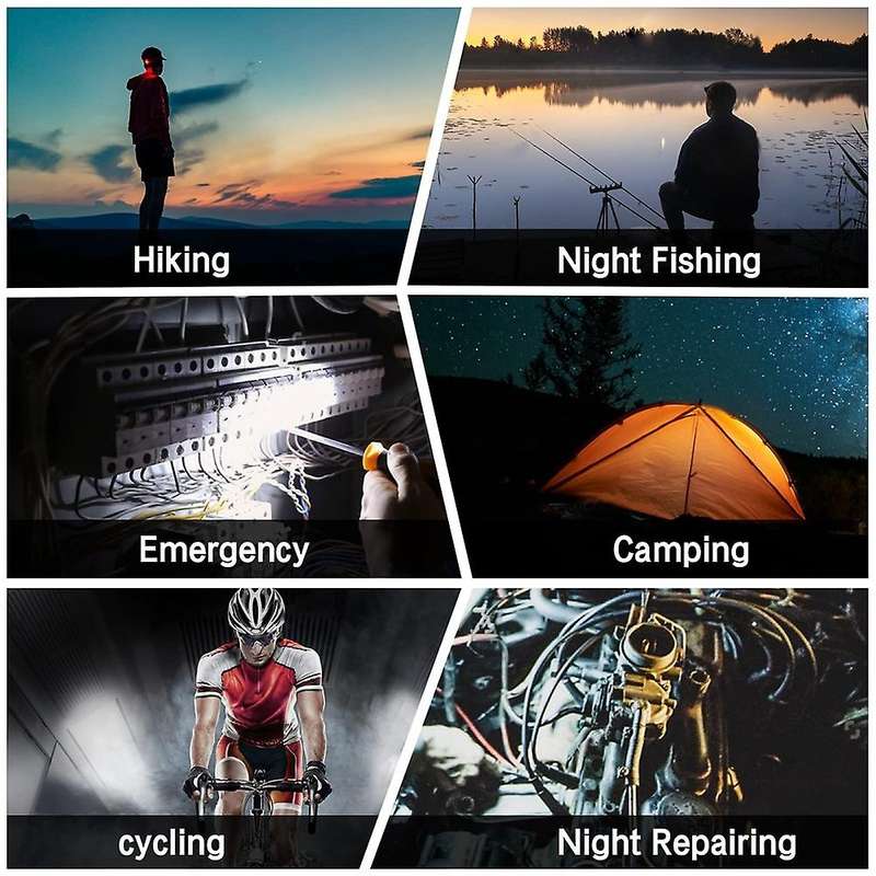 LED Small Flashlight,1000Lumens Rechargeable COB Keychain Flashlights,4 Light Modes Portable Pocket