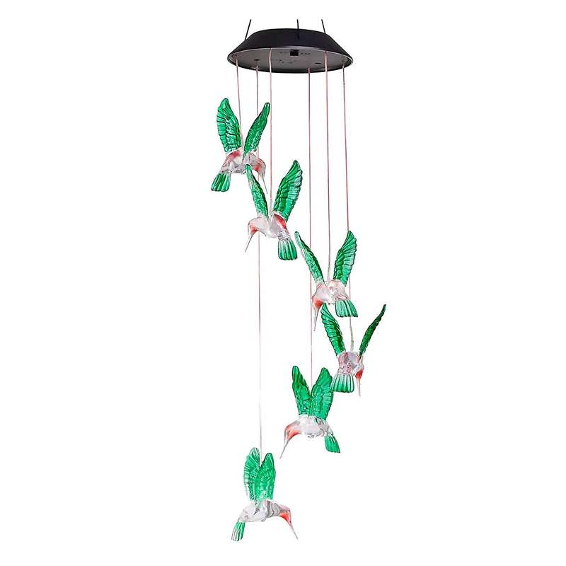 Led Solar Hummingbird Wind Mothers Day Birthday Women Grandma Best Gifts Indoor Outdoor Decor Yard