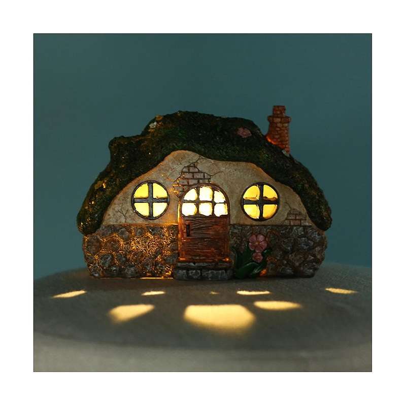 Led Solar Light Fairy House Outdoor Waterproof Garden Lawn Lamp Anti-corrosion Solar Powered for Ga