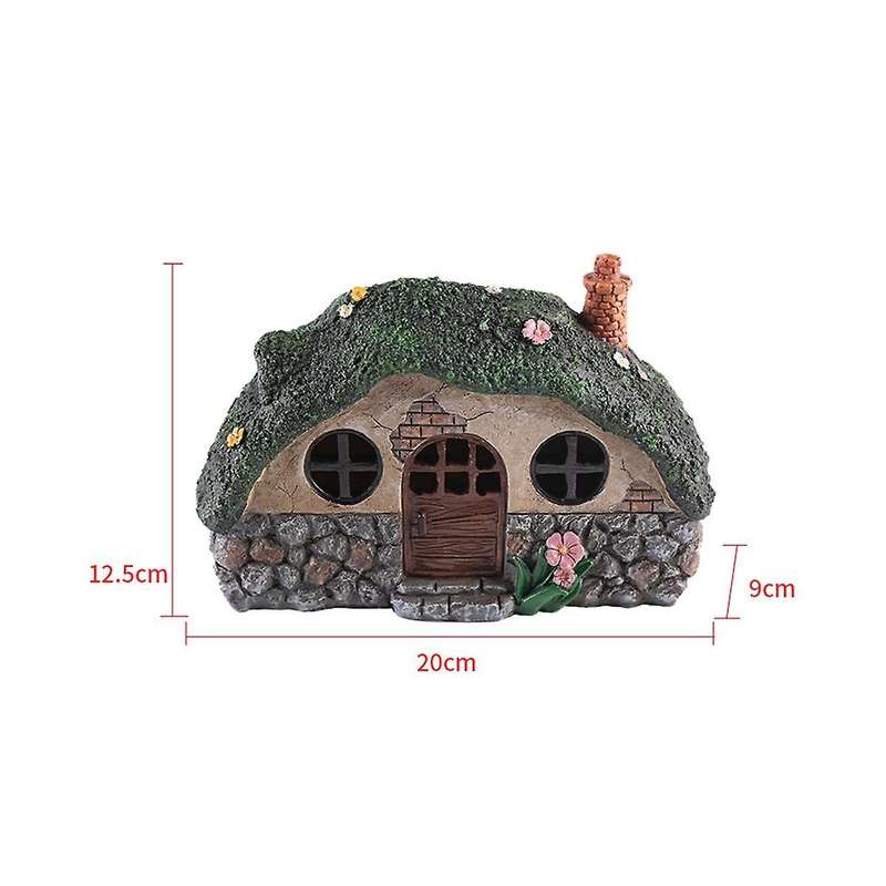 Led Solar Light Fairy House Outdoor Waterproof Garden Lawn Lamp Anti-corrosion Solar Powered for Ga